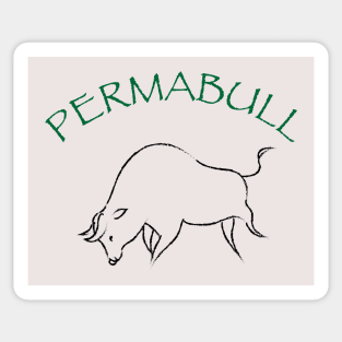 PERMABULL Sticker